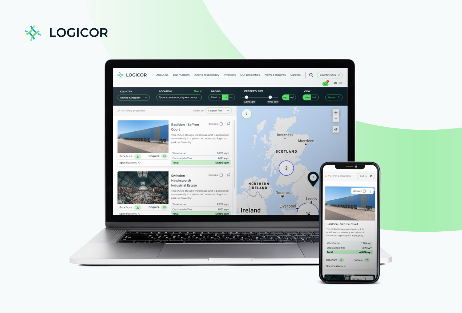 Logicor: Property Map